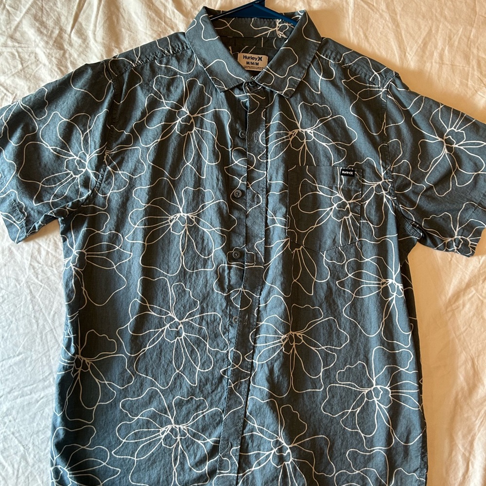 Hurley Men's Floral Shirt